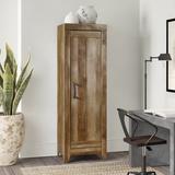 Gracie Oaks Jai-Jay 3 - Shelf Storage Cabinet Wood in Brown, Size 71.0 H x 22.62 W x 16.75 D in | Wayfair 546943C9CCD341779E0CFEBFA0D34EC9
