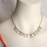 Kate Spade Jewelry | Nwt Kate Spade Be Dazzling Silvertone Necklace | Color: Silver | Size: Os