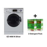 Equator Pro Compact 110V Vented/Ventless 13 lbs Combo Washer Sensor Dry 1200 RPM + 2 boxes of detergent, Stainless Steel in Gray | Wayfair