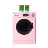 Equator Compact 1.57 Cu. Ft. High Efficiency Front Load Washer, Stainless Steel in Gray, Size 33.5 H x 23.5 W x 22.0 D in | Wayfair
