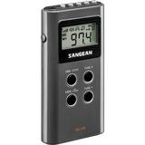 Sangean SG-110 AM/FM Stereo Pocket Radio (Dark Gray) SG-110