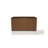 Florence Knoll Two Storage Cabinet Credenza - 2545M-C-M7-NGC-W-2545X - Knoll Authorized Retailer
