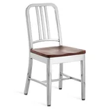 Emeco Navy Chair with Wood Seat - 1104 P CHERRY