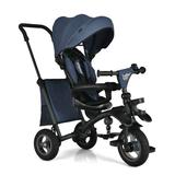 Costway 7-In-1 Baby Folding Tricycle Stroller with Rotatable Seat-Blue