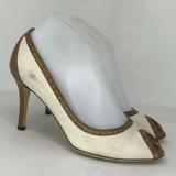 Kate Spade Shoes | Kate Spade Womens Giselle Tan Pump Heels Size 8 M | Color: Brown/Tan | Size: 8