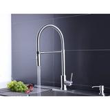 AFA Stainless T304 Stainless Steel Semi-pro Pull Down Single Handle Kitchen Faucet | Wayfair AF-C15R
