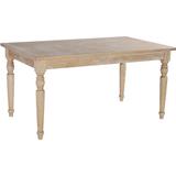 Kelly Clarkson Home Hillary Dining Table Wood in Brown, Size 29.5 H x 59.0 W x 35.5 D in | Wayfair 1623AA4B4DD940BE901B40B394E7D3E0