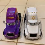 Disney Toys | Disney Car Toy Set Used For Collection, Plastic-Me | Color: Purple/White | Size: One