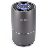 KINTAO I@home Air Purifier w/ H13 Hepa Activated Carbon Filter Eliminates 99.97% Led in Black, Size 13.0 H x 8.0 W x 8.0 D in | Wayfair K-857