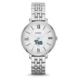 Women's Fossil Pitt Panthers Jacqueline Stainless Steel Watch