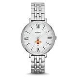 Women's Fossil Iowa State Cyclones Jacqueline Stainless Steel Watch