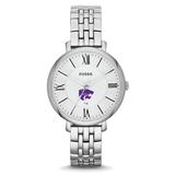 Women's Fossil Kansas State Wildcats Jacqueline Stainless Steel Watch