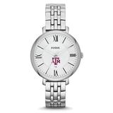 Women's Fossil Texas A&M Aggies Jacqueline Stainless Steel Watch