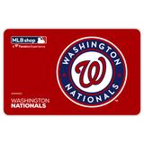 "Washington Nationals MLB Shop eGift Card ($10 - $500)"