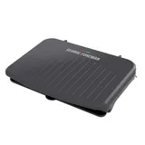 George Foreman 9-Serving Classic Plate Electric Indoor Grill & Panini Press, Grey