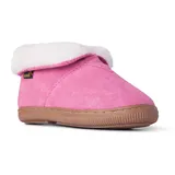 Old Friend Footwear Bootee Girls' Slipper Boots, Girl's, Size: 4, Brt Pink