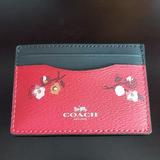 Coach Accessories | Coach Id Wallet | Color: Brown/Red | Size: 4l X 2 34h