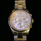 Michael Kors Accessories | Michael Kors Women's Runway Rose Gold-Tone Watch | Color: Gold | Size: Os
