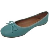 Nine West Shoes | *Nine West Turquoise Jasper Bow Tie Ballet Flats | Color: Blue/Green | Size: 8.5