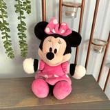 Disney Toys | Disney Minnie Mouse Plush Stuffed Animal Pink 12 | Color: Pink/White | Size: Os