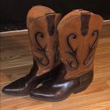 Nine West Shoes | Brown Cowboy Boots | Color: Brown | Size: 9