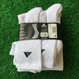 Adidas Underwear & Socks | 6 Pairs Socks Set Adidas Mens Cushioned Crew | Color: Black/White | Size: Various