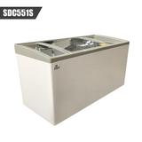 16 cu. ft. Cooler Depot Merchandising Freezer in White, Size 34.0 H x 60.0 W x 27.0 D in | Wayfair SD551S
