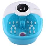 Homdox Timeable Foot Spa Misiki Foot Bath Massager w/ Vibration, 7 Massage Rollers & Pedicure Stone For Tired Feet, Size 8.0 H x 15.0 W x 13.0 D in