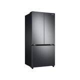 Samsung 32" Counter Depth French Door 17.5 cu. ft. Smart Energy Star Refrigerator in Black, Size 70.0 H x 32.125 W x 28.125 D in | Wayfair