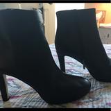 Nine West Shoes | High Heel Ankle Boots | Color: Black | Size: 7