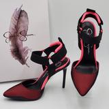 Jessica Simpson Shoes | Jessica Simpson Streetwear Heels | Color: Black/Pink | Size: 6