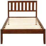 Red Barrel Studio® Katalina Wood Platform Bed w/ Headboard/Wood Slat Support Wood in Brown, Size 36.25 H x 42.0 W x 78.0 D in | Wayfair
