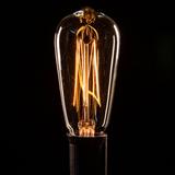 Arlmont & Co. Edison String Lights 50' Outdoor 50 - Bulb Standard String Light (End to End Connectable) in White, Size 50.0 W in | Wayfair