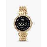 Michael Kors Gen 5E Darci Pavé Gold-Tone Smartwatch Gold One Size