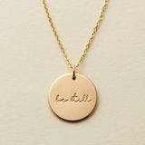 Urban Outfitters Jewelry | Be Still Self-Care Mantra Peace Charm Necklace | Color: Gold/Silver | Size: Various
