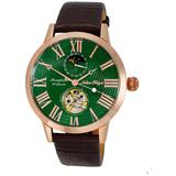 Ak2269 Automatic Green Dial Watch -rggn - Green - Adee Kaye Watches
