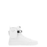 White Nylon Wheel Sneakers - White - Prada Sneakers