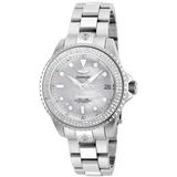 Invicta Pro Diver 0.6 Carat Diamond Automatic Women's Watch w/ Mother of Pearl Dial - 38mm Steel (23336)