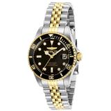 Invicta Pro Diver Women's Watch - 34mm Steel Gold (29189)