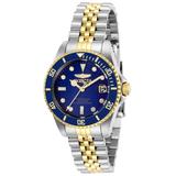 Invicta Pro Diver Women's Watch - 34mm Steel Gold (29188)