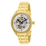 Invicta Objet D Art Automatic Women's Watch w/ Mother of Pearl Dial - 34mm Gold (26357)