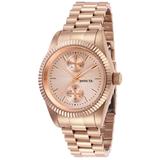 Renewed Invicta Specialty Quartz Womens Watch - 36mm Stainless Steel Case Stainless Steel Band Rose Gold (29450)