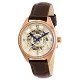 Invicta Objet D Art Automatic Women's Watch w/ Mother of Pearl Dial - 34mm Brown (26354)