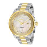 Invicta Pro Diver 0.76 Carat Diamond Automatic Men's Watch w/ Mother of Pearl Dial - 47mm Steel Gold (30326)