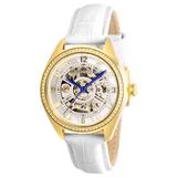 Invicta Objet D Art Automatic Women's Watch w/ Mother of Pearl Dial - 34mm White (26352)