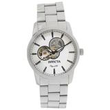 Renewed Invicta Objet D Art Automatic Mens Watch - 44mm Stainless Steel Case Stainless Steel Band Steel (27560)