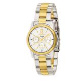 Renewed Invicta Angel Quartz Women's Watch - 38mm Stainless Steel Case Stainless Steel Band Steel Gold (AIC-11735)