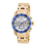 Invicta Pro Diver Women's Watch w/ Mother of Pearl Dial - 38mm Gold (17558)
