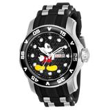 Invicta Disney Limited Edition Mickey Mouse Men's Watch - 48mm Steel Black (23763)