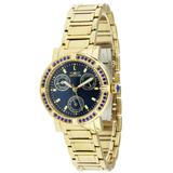 Renewed Invicta Angel Quartz Womens Watch - 33mm Stainless Steel Case Stainless Steel Band Gold (29116)